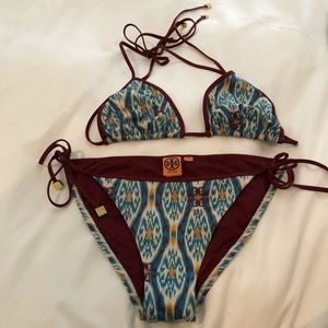 Tory Burch Aztec Bikini - SZ XS